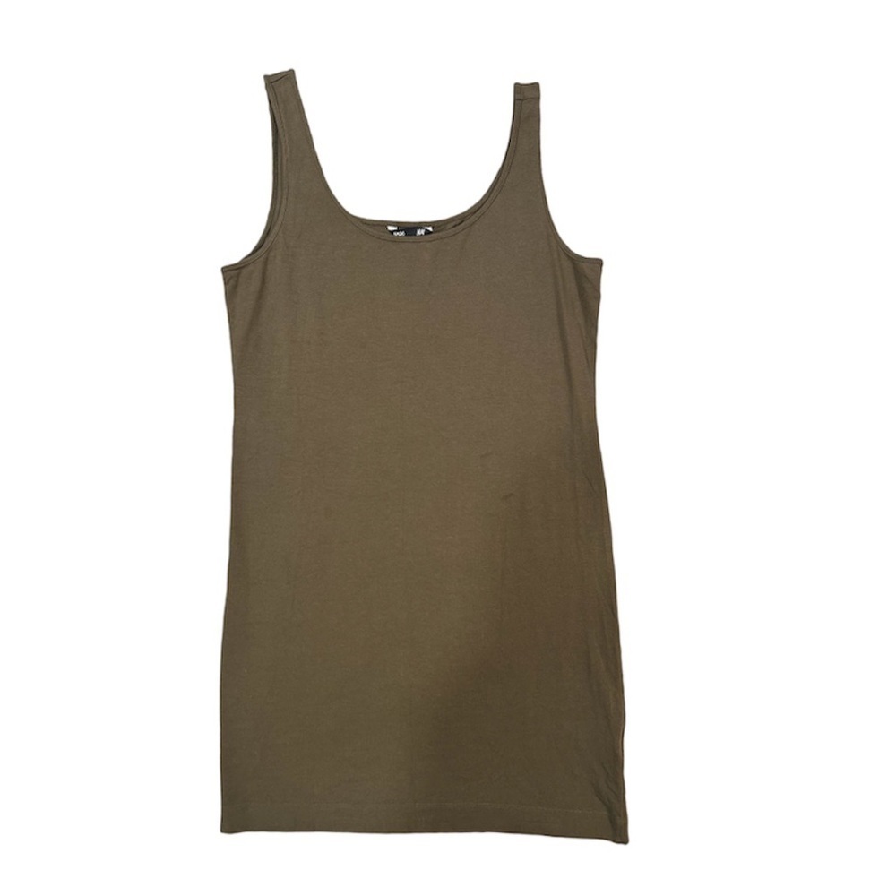 Olive H&M Basic Tank Dress